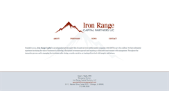 Desktop Screenshot of ironrangecapital.com